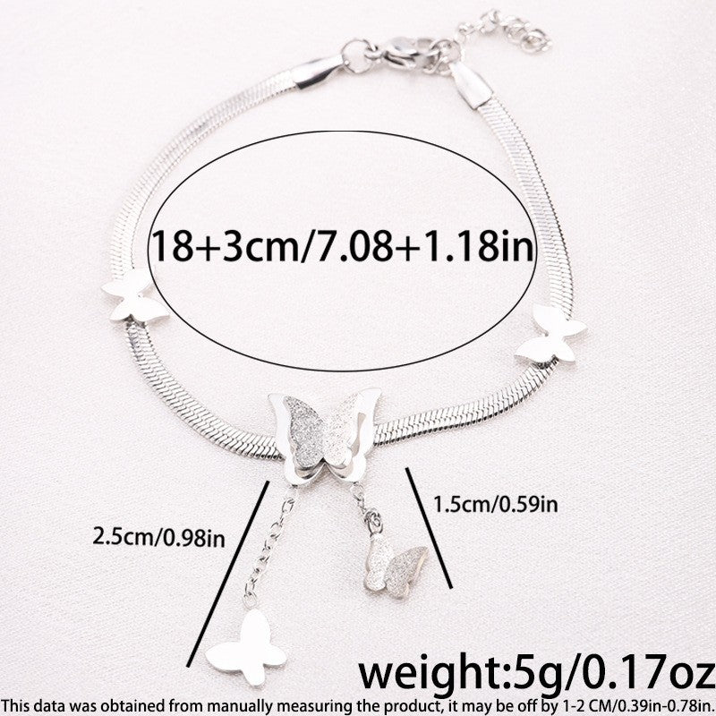 Wholesale Simple Love Titanium Steel Versatile Bracelet